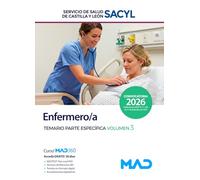TEMARIO ENFERMERO/A, PARTE ESPECIFICA, VOL3, SACYL