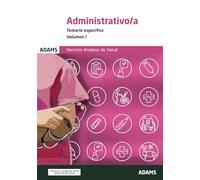 Temario Específico I Administrativo/a Del Servicio Andaluz De Salud
