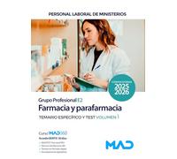 TEMARIO ESPECIFICO/TEST I FARMACIA Y PARAFARMACIA