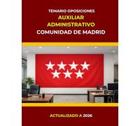Temario oposiciones Auxiliar Administrativo Comunidad de Madrid: OEP 2026