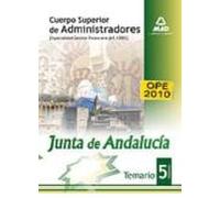 Temario Oposiciones Cuerpo Superior De Administradores (especialidad G