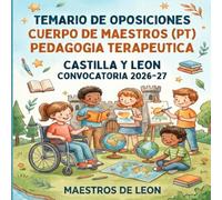Temario oposiciones Pedagogía Terapéutica.: Castilla y León
