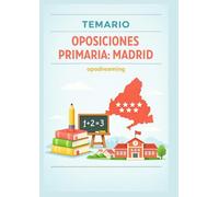 Temario oposiciones primaria: Comunidad de Madrid