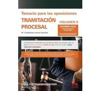 Temario para las oposiciones de Tramitación procesal 2023 (II): VOLUMEN II: 1 (Campus Opositor)