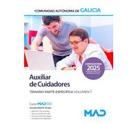 (TEMARIO PARTE ESPECIFICA).(VOL.1).AUXILIAR DE CUIDADORES