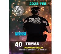 Temario Policia Municipal Madrid