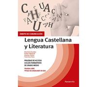 Temario pruebas de acceso a ciclos formativos de grado medio. Ámbito comunicación. Lengua Castellana y Literatura (Ámbito de comunicación)
