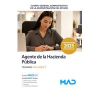 AGENTE HACIENDA PUBLICA CUERPO GENERAL ADMINISTRATIVO 3 AGEN | Aa. Vv.