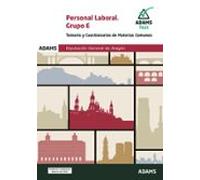 Temario y Cuestionarios Materias Comunes Personal Laboral Grupo E Diputación General de Aragón (OPOSICIONES)