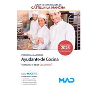 TEMARIO Y TEST AYUDANTE DE COCINA TEMARIO I