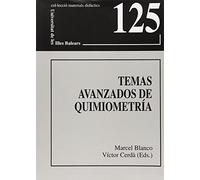 Temas avanzados de quimiometría: 104 (Materials Didàctics)