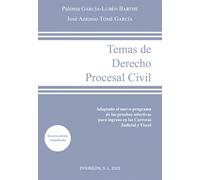 Temas de Derecho Procesal Civil: Adaptado al nuevo programa de las pruebas selectivas para ingreso en las Carreras Judicial y Fiscal (SIN COLECCION)