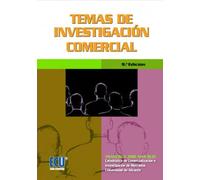 Temas de investigación comercial. 9.ª edición: 1 (ECU)