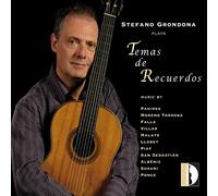 Temas de Recuerdos. Musique espagnole pour guitare. Grondona.