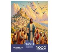 Temas religiosos Puzzle 1000 Piezas, Moderno DIY,Entretenimiento Creativo Clásicos para Adultos Y Niños A Partir De 12 Años Un Rompecabezas Desafiante - Obra De Arte 70x50cm/1000pcs