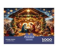 Temas religiosos Puzzle De 1000 Piezas, Juego Educativo, Desafío, Clásicos para Adultos Y Niños A Partir De 12 Años Un Rompecabezas Desafiante - Decoración del Hogar 70x50cm/1000pcs