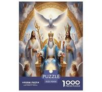 Temas religiosos Puzzle De 1000 Piezas, Moderno DIY,Entretenimiento Creativo Clásicos para Adultos Y Niños A Partir De 12 Años Un Rompecabezas Desafiante - Decoración del Hogar 70x50cm/1000pcs