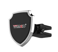 Temco BW906-N - Soporte magnético de móvil con Rejilla de Aire, Color Negro