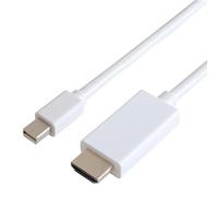 TEMCO Cable Mini DisplayPort a HDMI 180cm, MDP-HDTV, Cable Adaptador Mini DP a HDMI 4K 1.8m, Thunderbolt 2 (Mini DisplayPort) a HDMI, Ideal para MacBook Pro, MacBook Air, Microsoft Surface Pro 3/4,