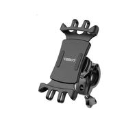 TEMCO Soporte Móvil Bicicleta, Soporte Movil para Barra, Soporte 360° Rotación Ajustable Soporte Móvil Moto Compatible para Samsung, Xiaomi, iPhone SE/11 Pro/X/XS/XR/8 Plus/7 Plus, Telefono GPS