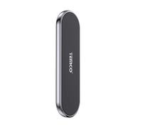 TEMCO Soporte Movil con Iman Adhesivo para Salpicadero, Sujetar Movil en Coche con Magnetico por Pegatina. Aluminio, color Negro. Accesorio coche movil para telefono Iphone, Samsung, Xiaomi, Oppo,