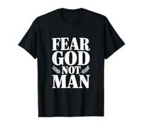 Teme a Dios, no al Hombre Camiseta gráfica económica