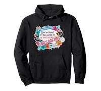Teme a Dios, no al Hombre, Dios amó Tanto al Mundo La fe Cristiana Sudadera con Capucha