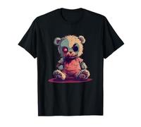 Teme a la ternura en Esta declaración de Zombies de Oso de Peluche Camiseta
