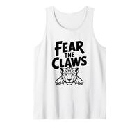 Teme a Las Garras Jaguar para los Amantes de los Animales Camiseta sin Mangas