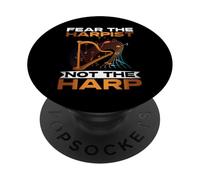 Teme al arpista, no al Arpa PopSockets PopGrip Adhesivo