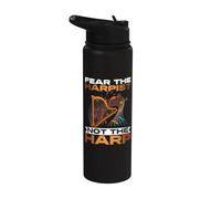 Teme al arpista, no al arpa Stainless Steel Insulated Water Bottle