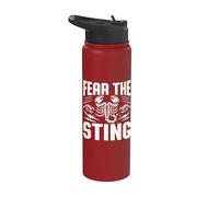 Teme al escorpión de Sting Stainless Steel Insulated Water Bottle