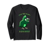 Teme al Loro Dinosaurio Conure de mejillas Verdes y esponjosas Manga Larga