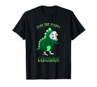 Teme al Loro Dinosaurio Periquito Azul Esponjoso Camiseta
