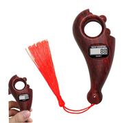 Temeemeg Contador de Cuentas de Buda Contador de Dedos Digital Cuenta Manual con Pantalla Digital LCD para oración Budista...