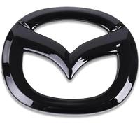 TEMKIN Coche Emblema Insignia Logo para Mazda 3 2019-2023,3D Metálico EmbellecedoresPegatinas con Emblema decoración de carrocería de Coche Accesorios para carrocería,B