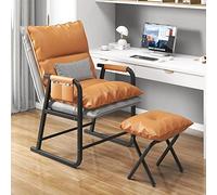 TEmkin Sillón Relax Silla,Silla reclinable Silla de Oficina Hogar Dormitorio Persona Individual Sofá pequeño Balcón Silla Plegable Sofá Respaldo Dormitorio de Estudiantes Silla de computadora