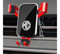 TEMKIN Soporte Movil Coche para MG ZS 2017-2023 360° Rotación Accesorios Movil Coche Soporte Especial para teléfono móvil Operación Sola Mano & Amigable Manos Libres para Teléfonos de 4-7",Red