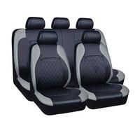 TEMKIN Universal Cubreasientos de Coche para Jeep Renegade S / 80th Anniversary/Longitude/Latitude/Limited FWD 4x4, Cómoda Textura Impermeable Funda de Asiento,Grey