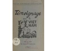 Témoignage Sur Le Viêt-nam (ebook)