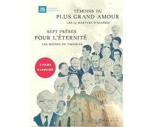 Témoins du plus grand amour : Les 19 martyrs d'Algérie + Sept frères pour l'éternité : Les Moines de Tibhirine [Francia] [DVD]