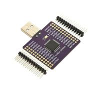 TEMOOUES Adaptador USB multiinterfaz profesional FT2232H para RS232 / UART/SPI / I2C Transferencia de datos y programación Módulo USB de transferencia de datos de alta velocidad
