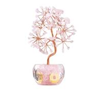 Temooues Crystal en maceta Fortunes Money Tree Decor Prosperities & Good Luck Homes Decoration Heurlings Crystals
