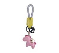 TEMOOUES Elegante llavero de cuero colorido con forma de caballo elegante llavero de coche colgante accesorios para hombres y mujeres elegante llavero de cuero regalo, Preguntas frecuentes:, R