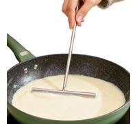 TEMOOUES Espátula de cocina para crepé, utensilios de cocina, herramienta de extensión de masa en forma de T, herramienta profesional para crepé, espátula de cocina duradera
