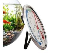 Temp and Humidity Gauge | 2 in 1 Temperature Humidity Outdoor Monitor Gauge,No Battery Operated Analog Meter for Basement Bathroom Storage Space Greenhouse Home Planting Room