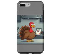 Temp del Jueves 176.7 °C - Divertido gráfico de Pavo de Acción de Gracias Carcasa para iPhone 7 Plus/8 Plus
