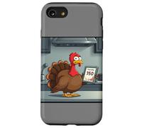 Temp del Jueves 176.7 °C - Divertido gráfico de Pavo de Acción de Gracias Carcasa para iPhone SE (2020) / 7/8