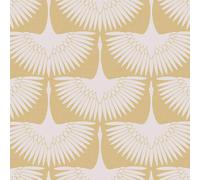 Tempaper x Genevieve Gorder Golden Hour Flock Flock extrable Peel and Stick Wallpaper 20.5 en x 16.5 pies Hecho en los EE. UU.