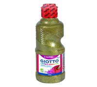 Tempera escolar giotto purpurina glitter 250 ml oro
